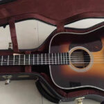 Sale Custom Solid Sunburst Martin D28 Standard Series Guitar