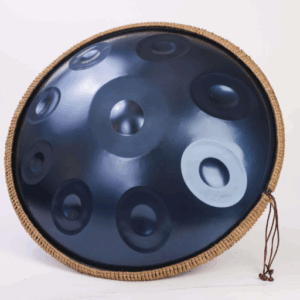 10 Note D Kurd Blue Carbon Steel Handpan
