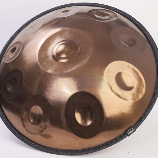 10 Note D Kurd Bronze Finish Ember Steel Handpan 10 Note D Kurd Bronze Finish Ember Steel Handpan