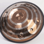 10 Note D Kurd Concentric Pattern Stainless Steel Handpan