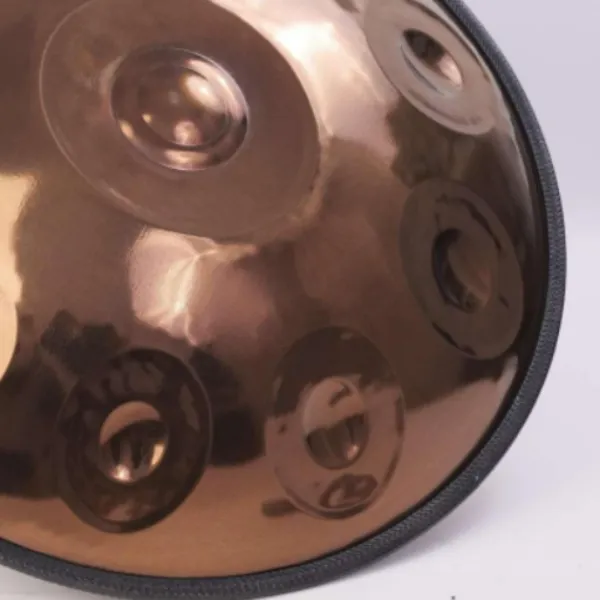 10 Note D Kurd Gold Stainless Steel Professional Handpan