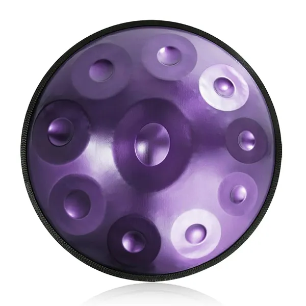 10 Note D Kurd Aurora Purple Stainless Steel Handpan