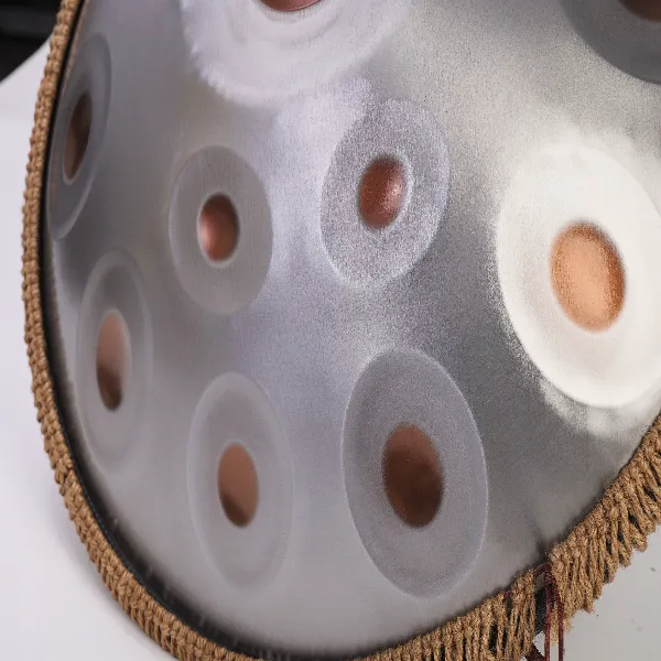12 Note D Kurd Golden Eye Stainless Steel Handpan